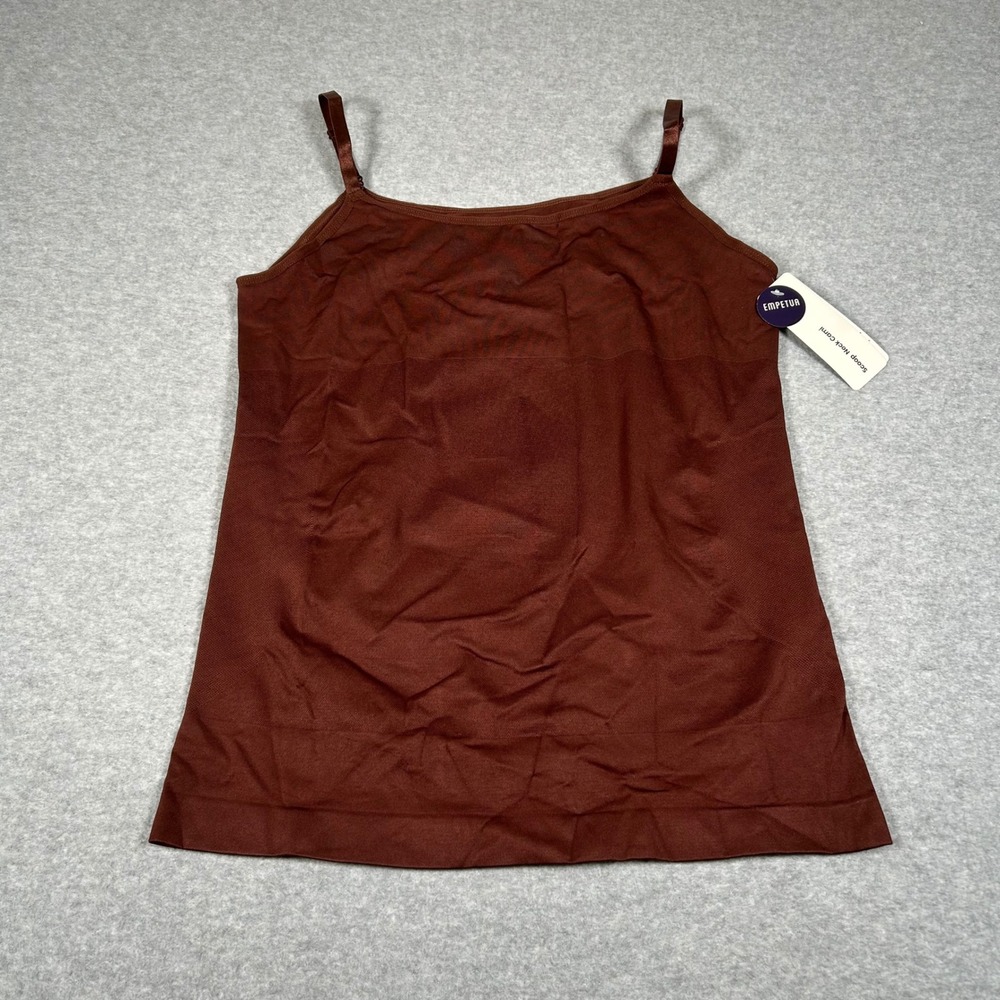 Empetua Shapewear Cami Womens 3XL Brown Tank Top Shaping‎ NWT